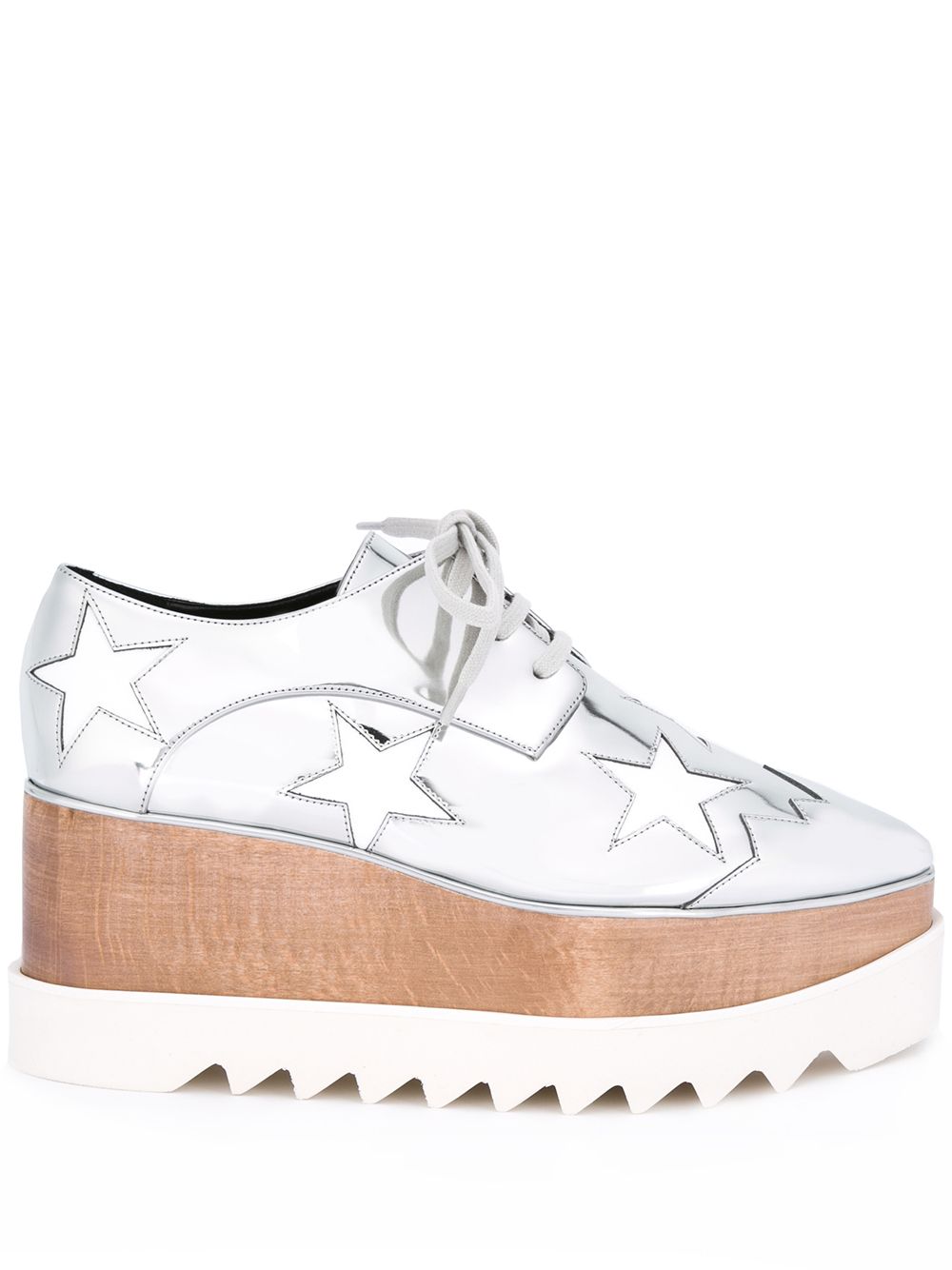 Stella McCartney Elyse platform shoes - Metallic von Stella McCartney