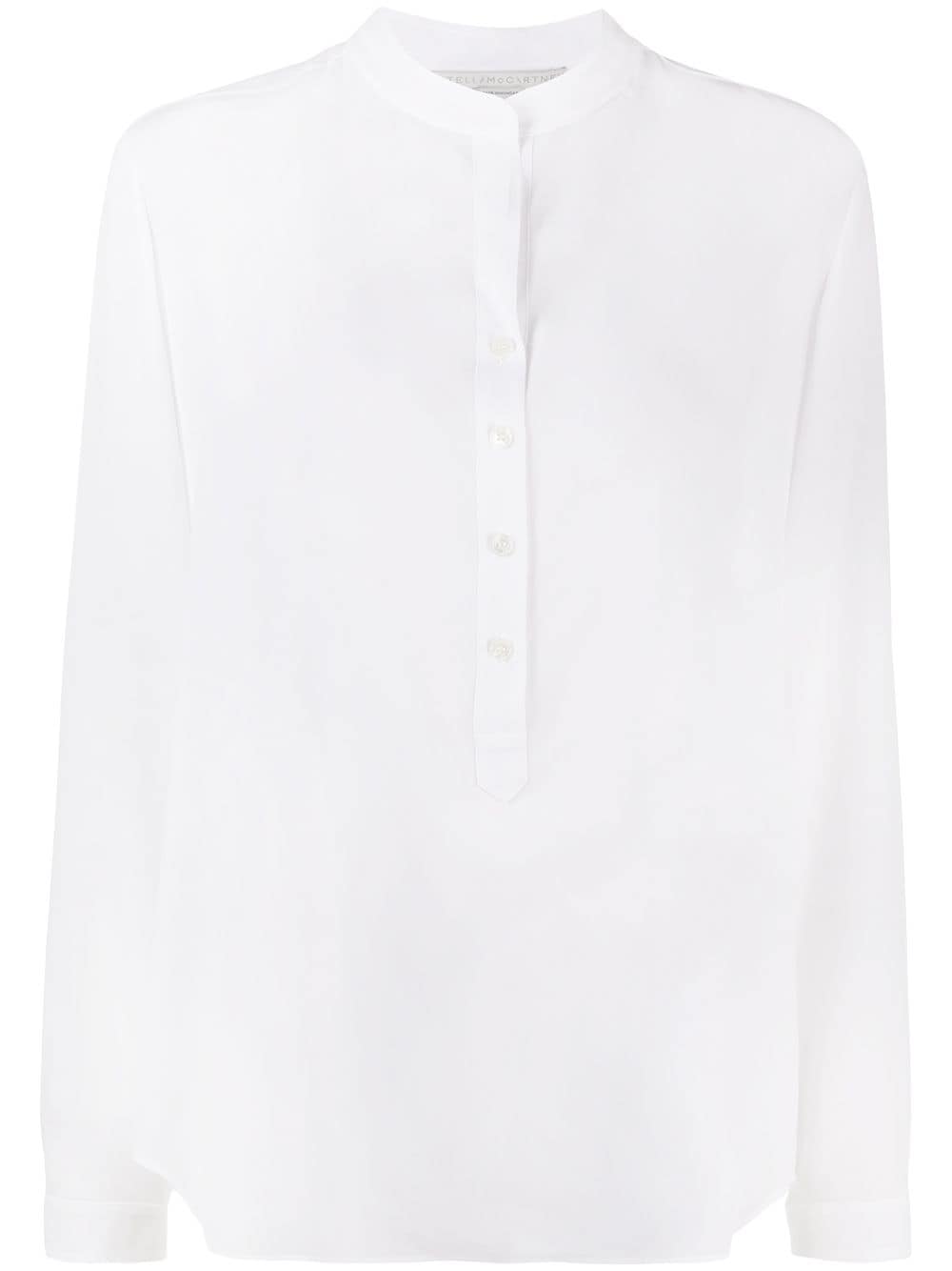 Stella McCartney Eva silk shirt - White von Stella McCartney
