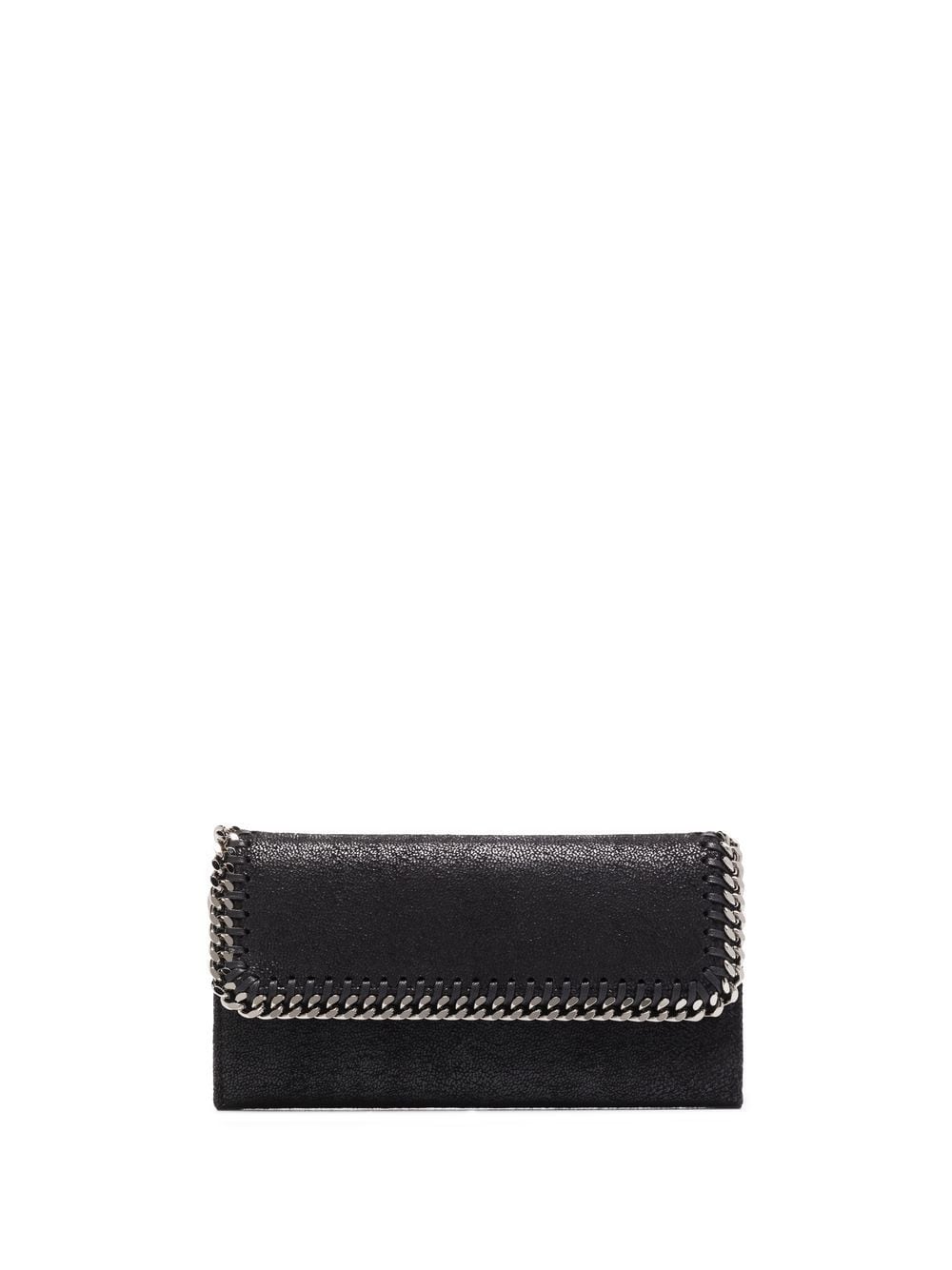 Stella McCartney Falabella continental flap wallet - Black von Stella McCartney