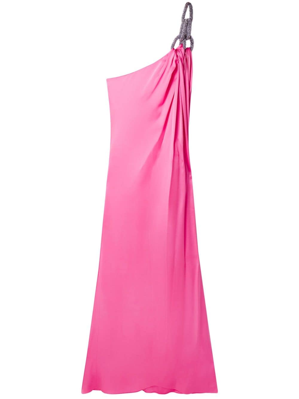 Stella McCartney Falabella crystal-embellished satin gown - Pink von Stella McCartney