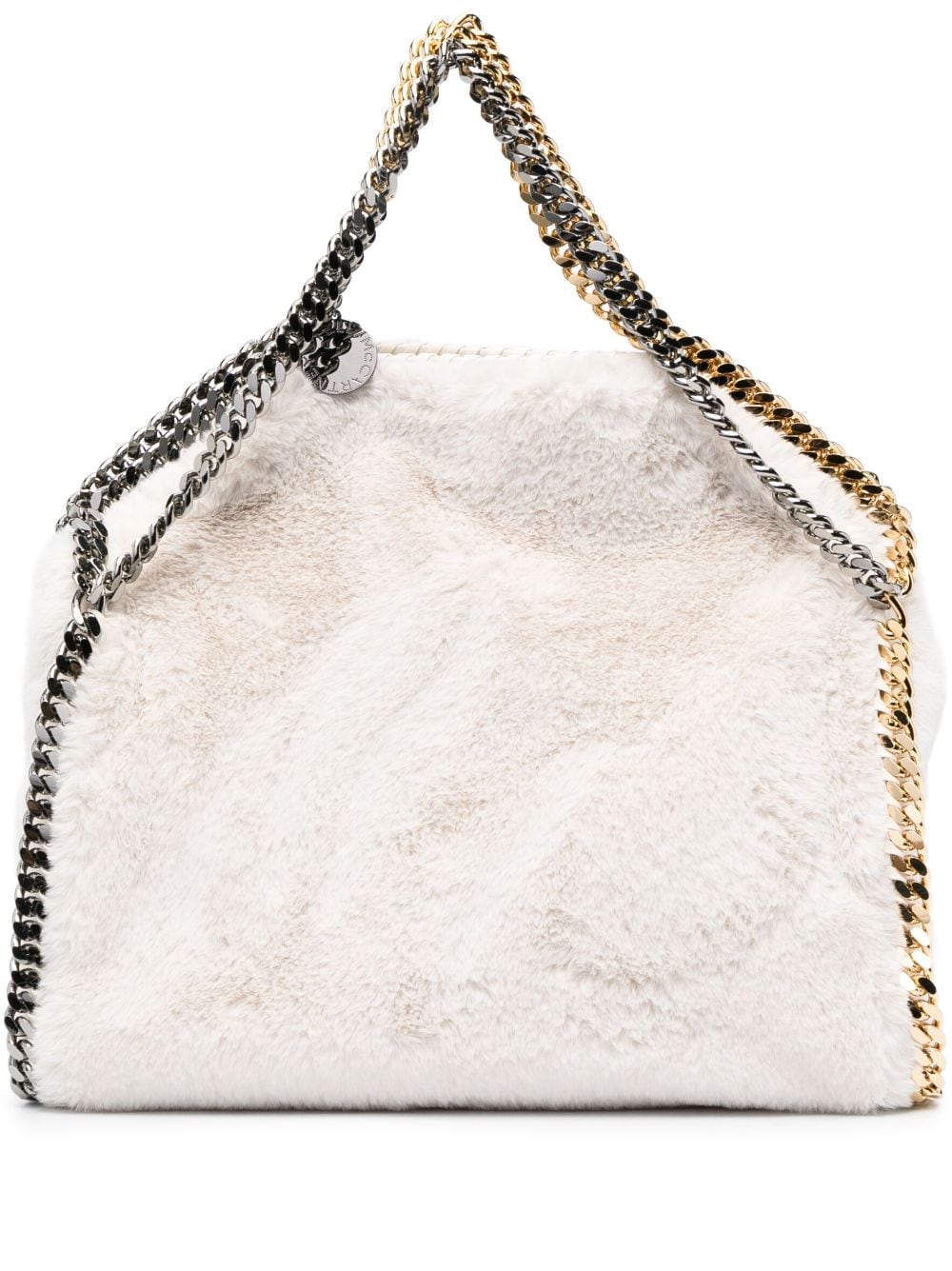 Stella McCartney Falabella faux-fur tote bag - Neutrals von Stella McCartney