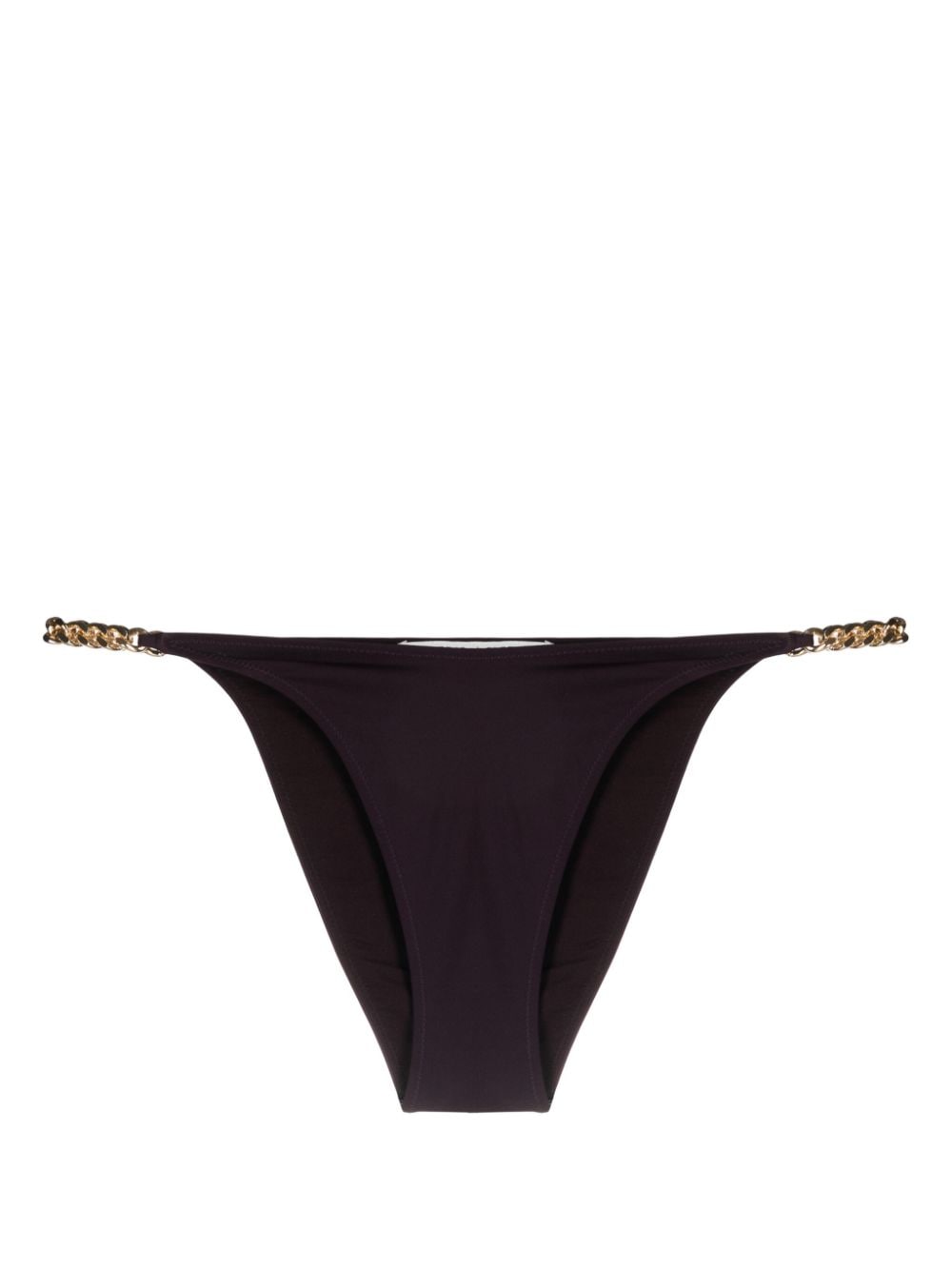 Stella McCartney Falabella high-waist bikini bottoms - Purple von Stella McCartney