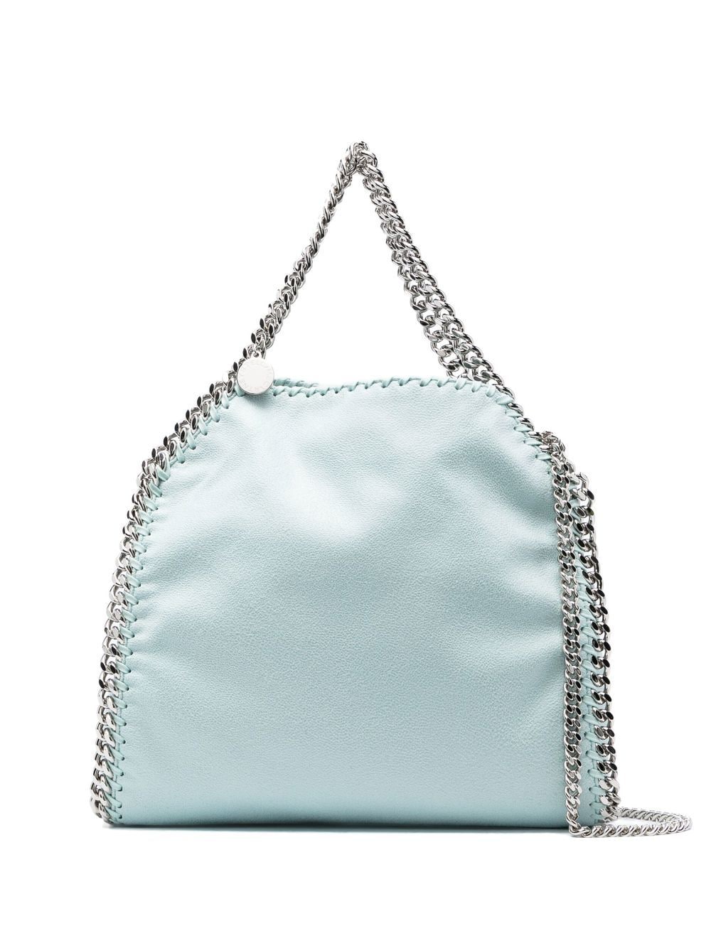 Stella McCartney Falabella chain-trim tote bag - Blue von Stella McCartney