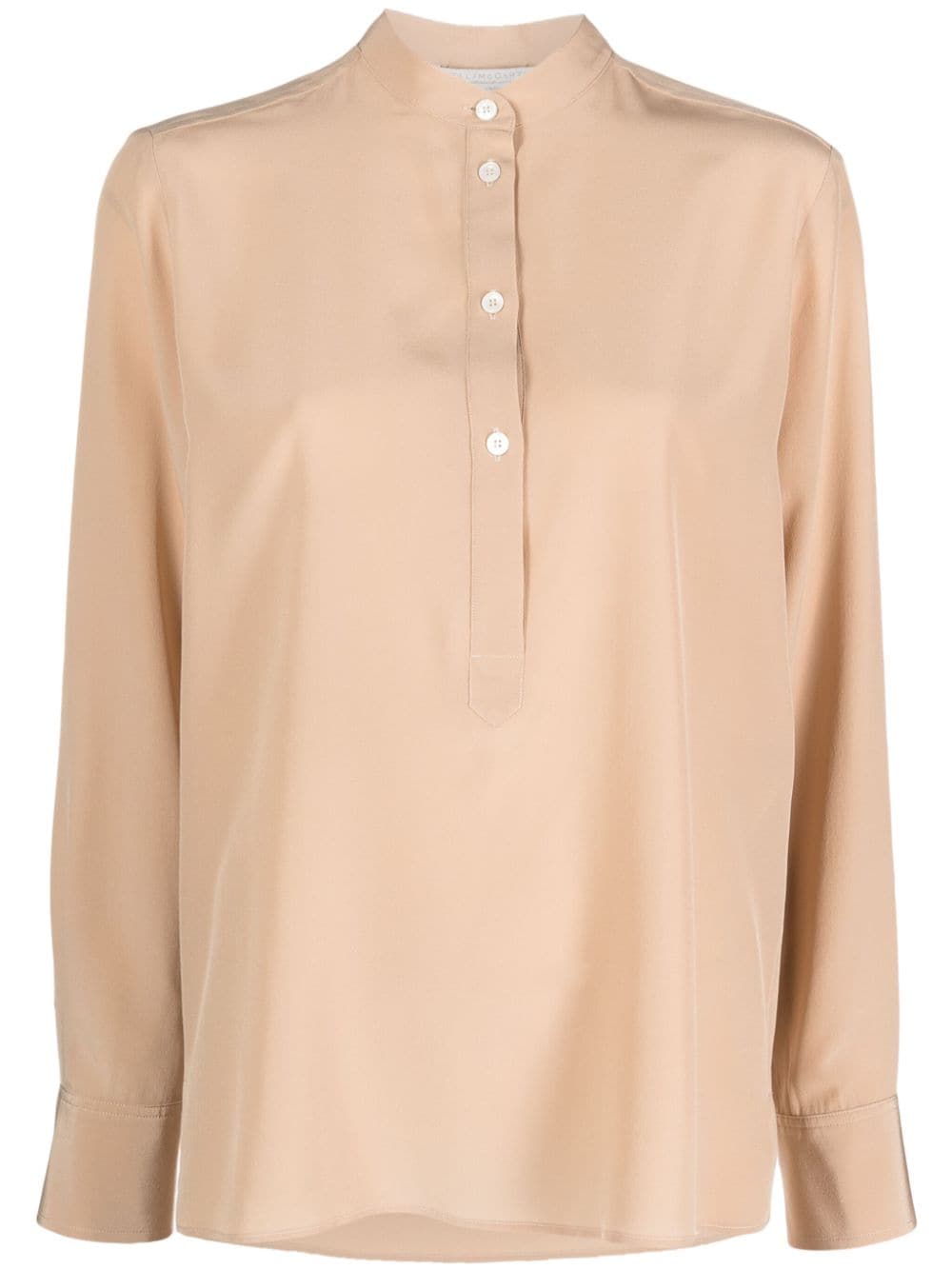 Stella McCartney Iconic silk shirt - Neutrals von Stella McCartney