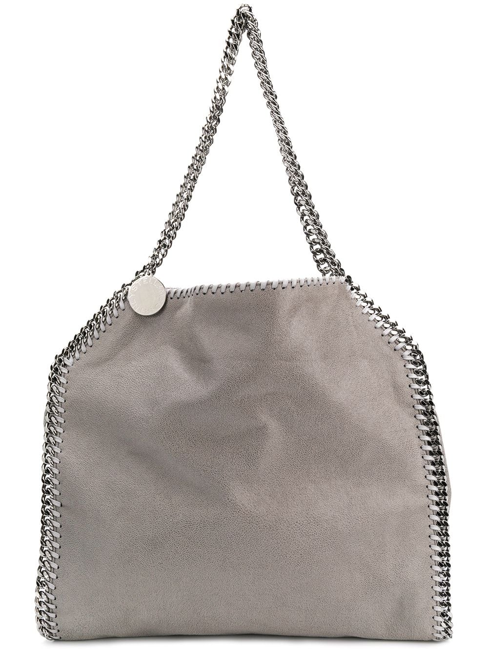 Stella McCartney Falabella silver chain tote - Grey von Stella McCartney