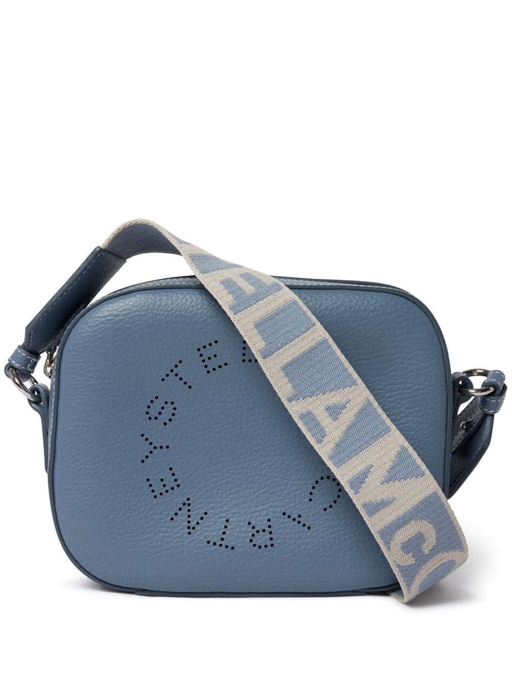 Stella McCartney Logo Camera mini shoulder bag - Blue von Stella McCartney