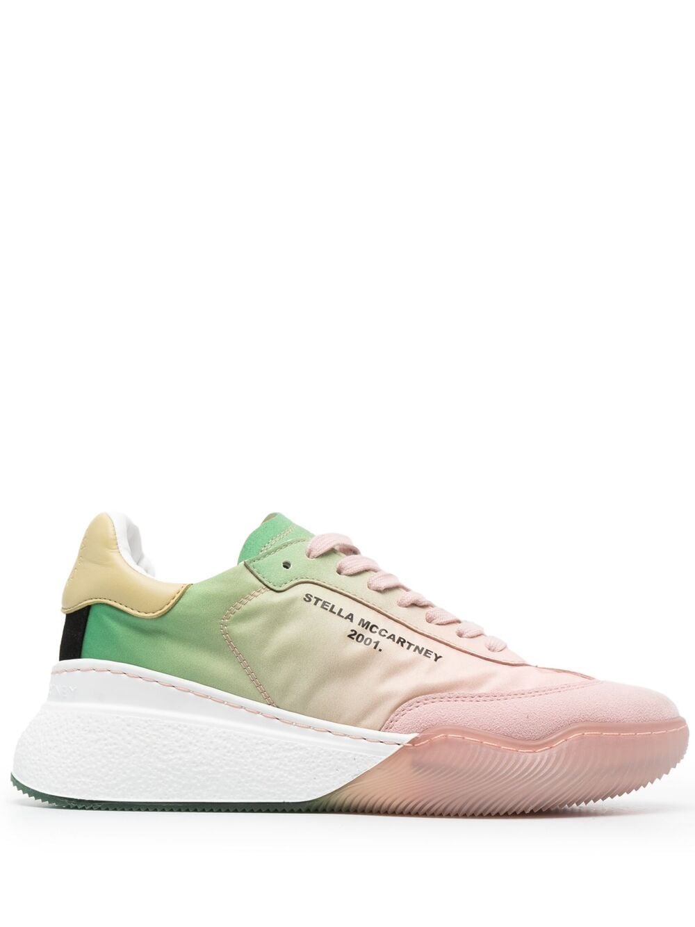 Stella McCartney Loop gradient sneakers - Pink von Stella McCartney