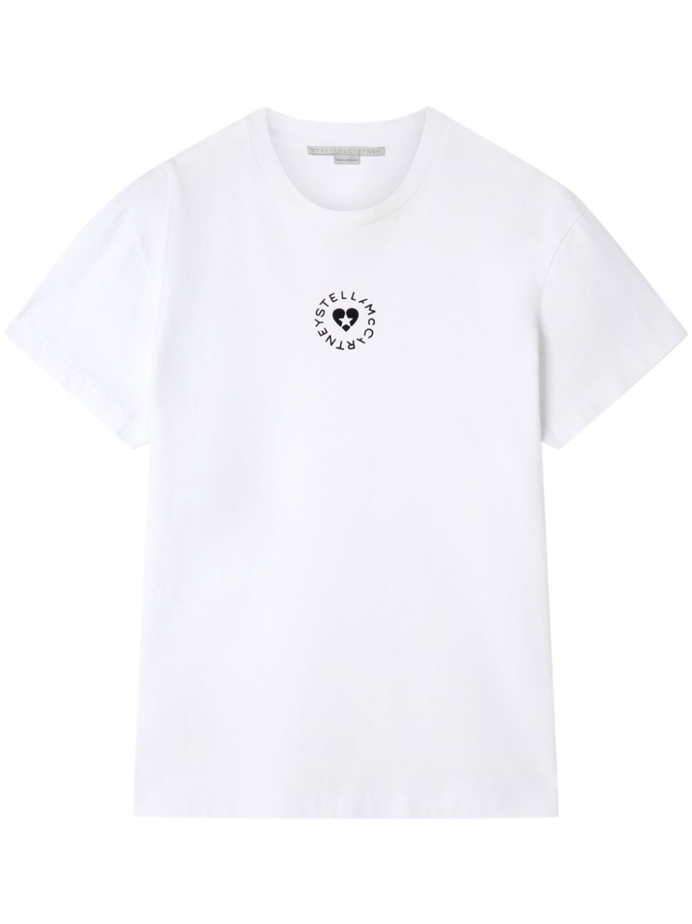 Stella McCartney Lovestruck organic-cotton T-shirt - White von Stella McCartney