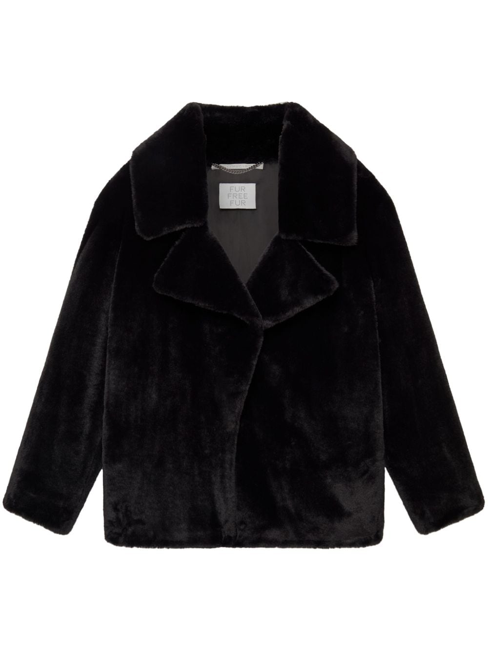 Stella McCartney Plush Teddy faux-fur jacket - Black von Stella McCartney