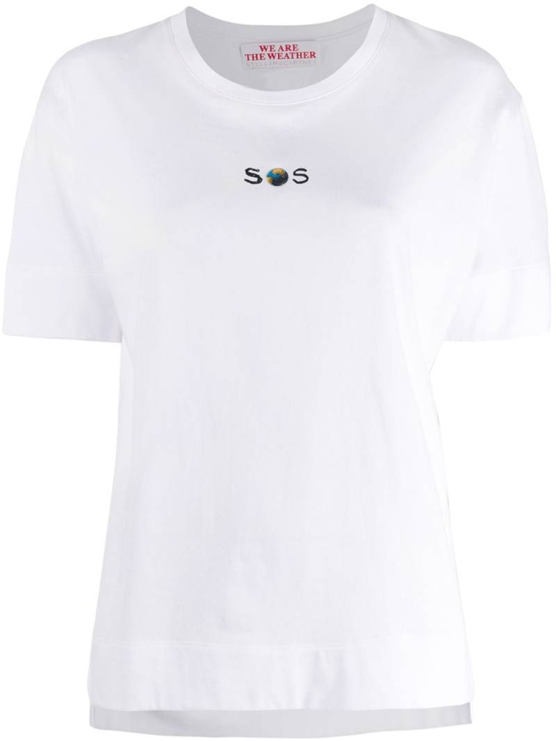 Stella McCartney SOS T-shirt - White von Stella McCartney