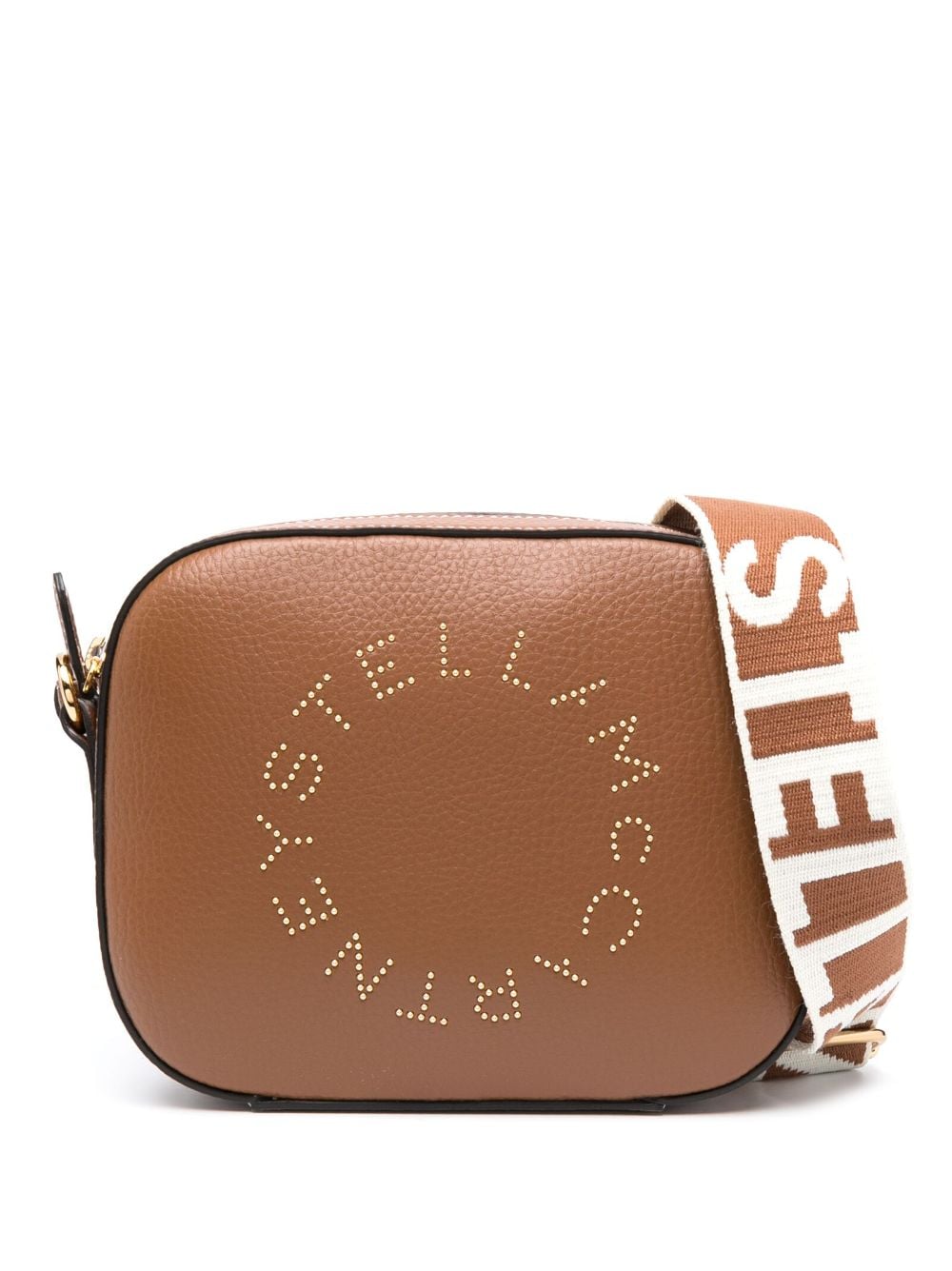 Stella McCartney Stella Logo camera bag - Brown von Stella McCartney