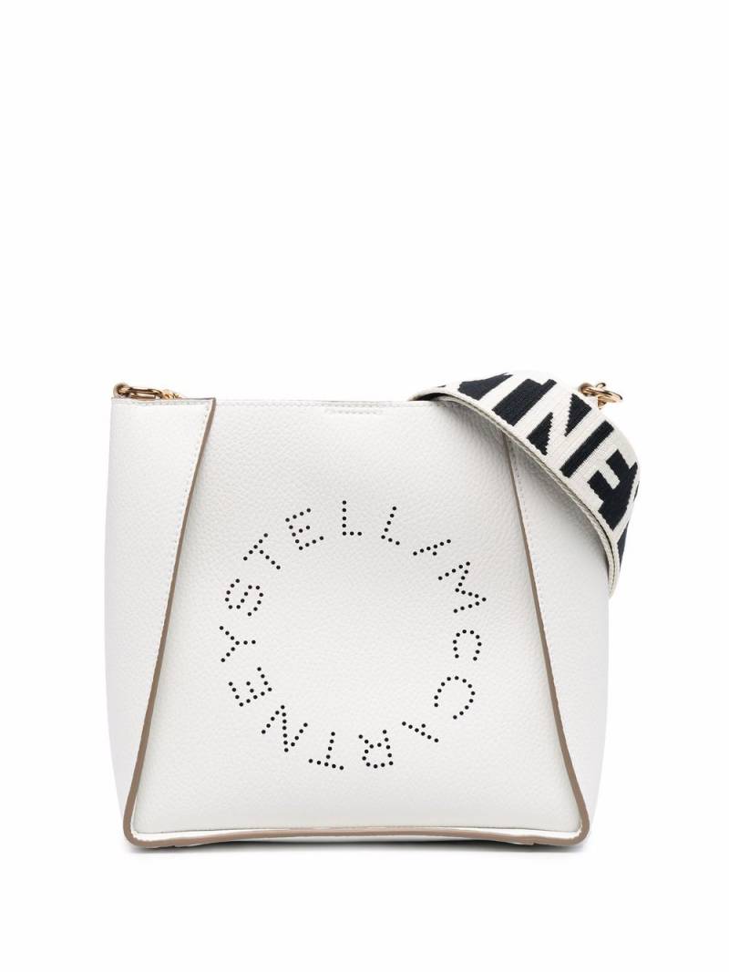 Stella McCartney Stella Logo crossbody bag - White von Stella McCartney