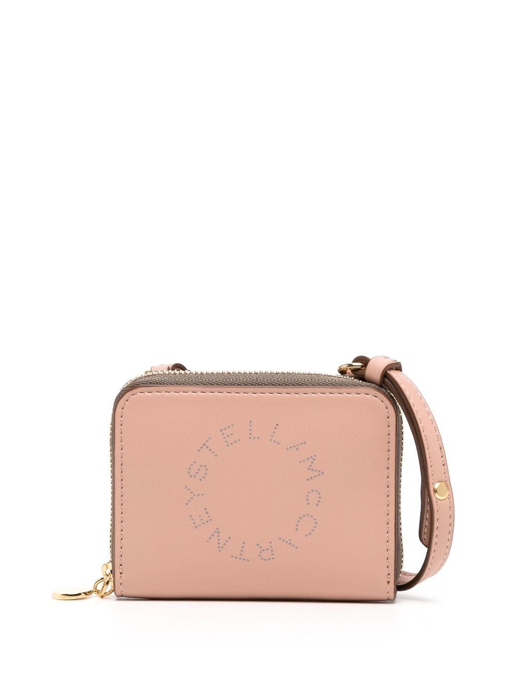 Stella McCartney Stella Logo strap-detail cardholder - Pink von Stella McCartney