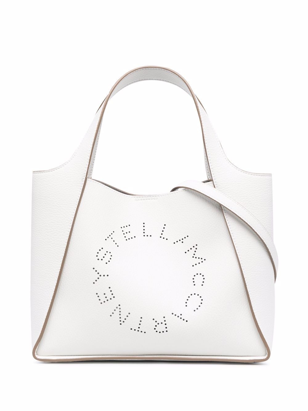 Stella McCartney Stella Logo tote bag - White von Stella McCartney