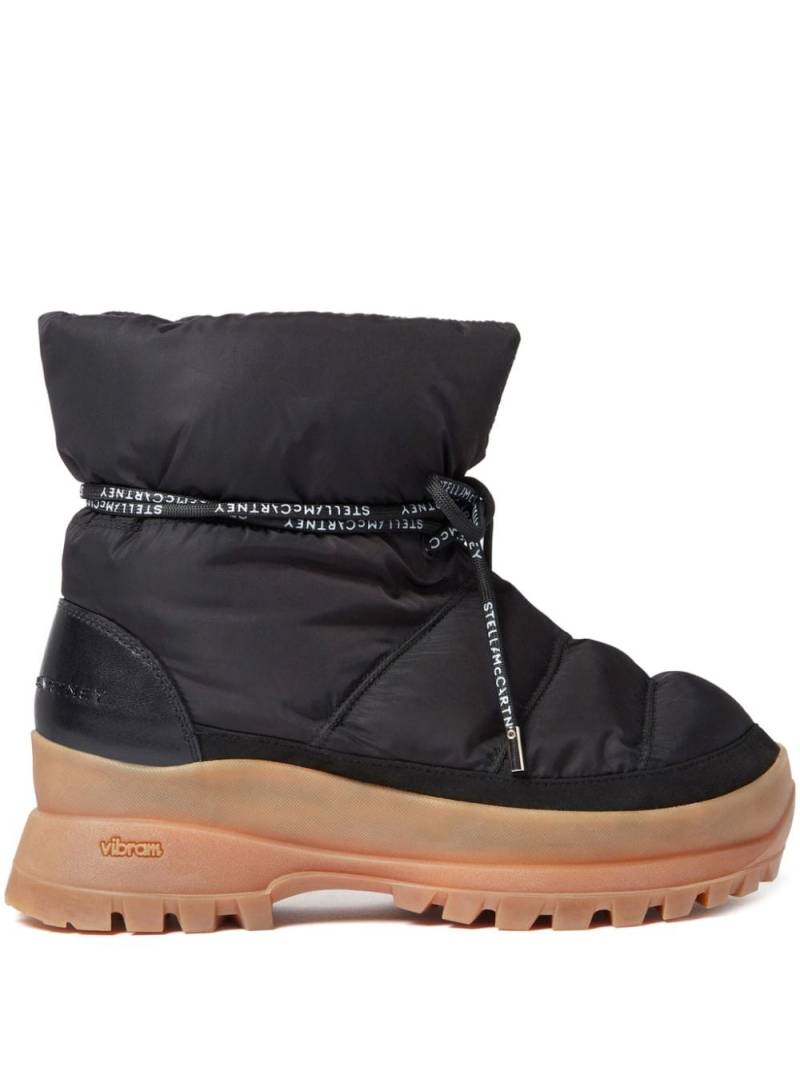 Stella McCartney Trace padded puffy boots - Black von Stella McCartney