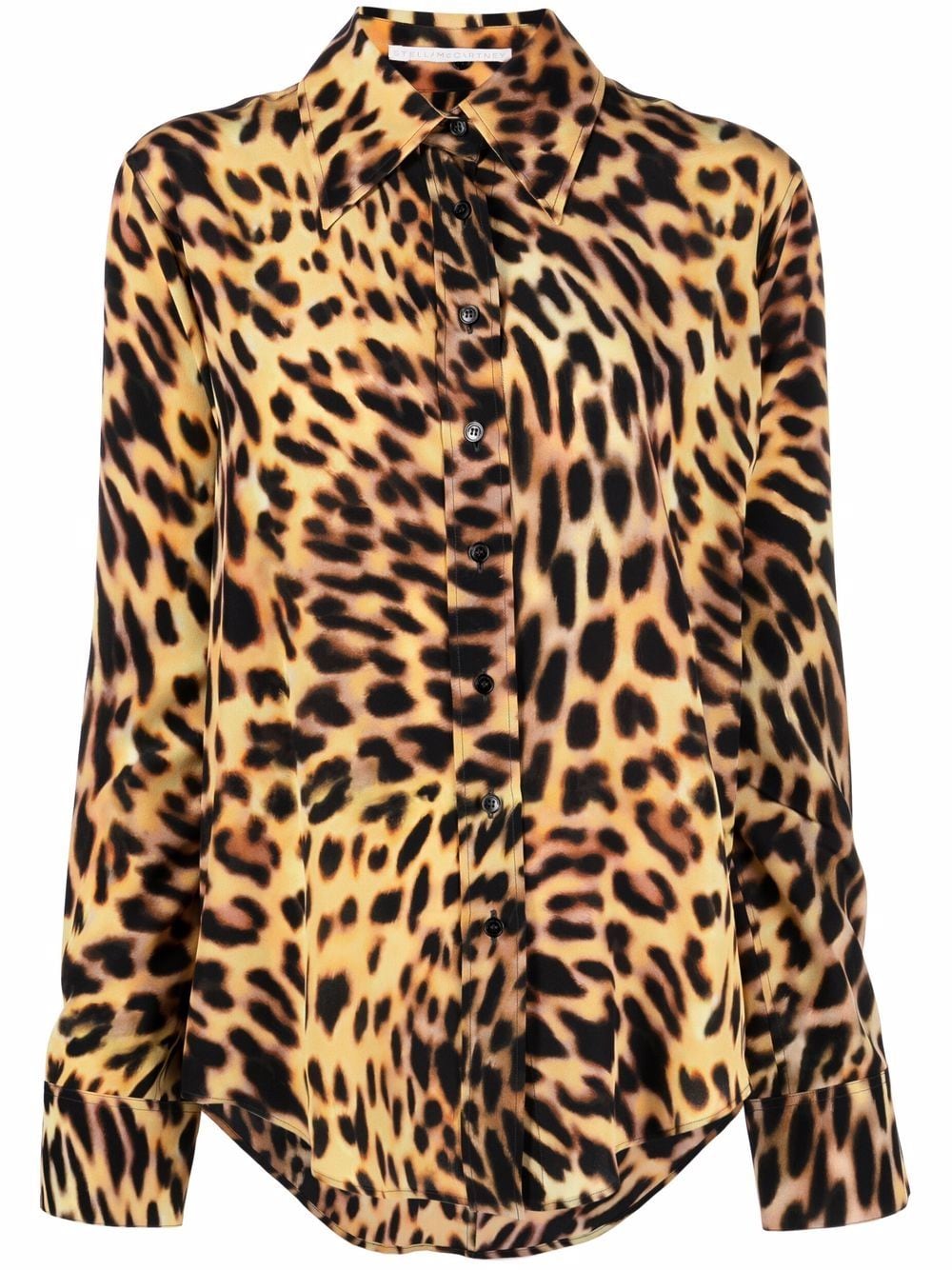 Stella McCartney all-over leopard-print shirt - Brown von Stella McCartney