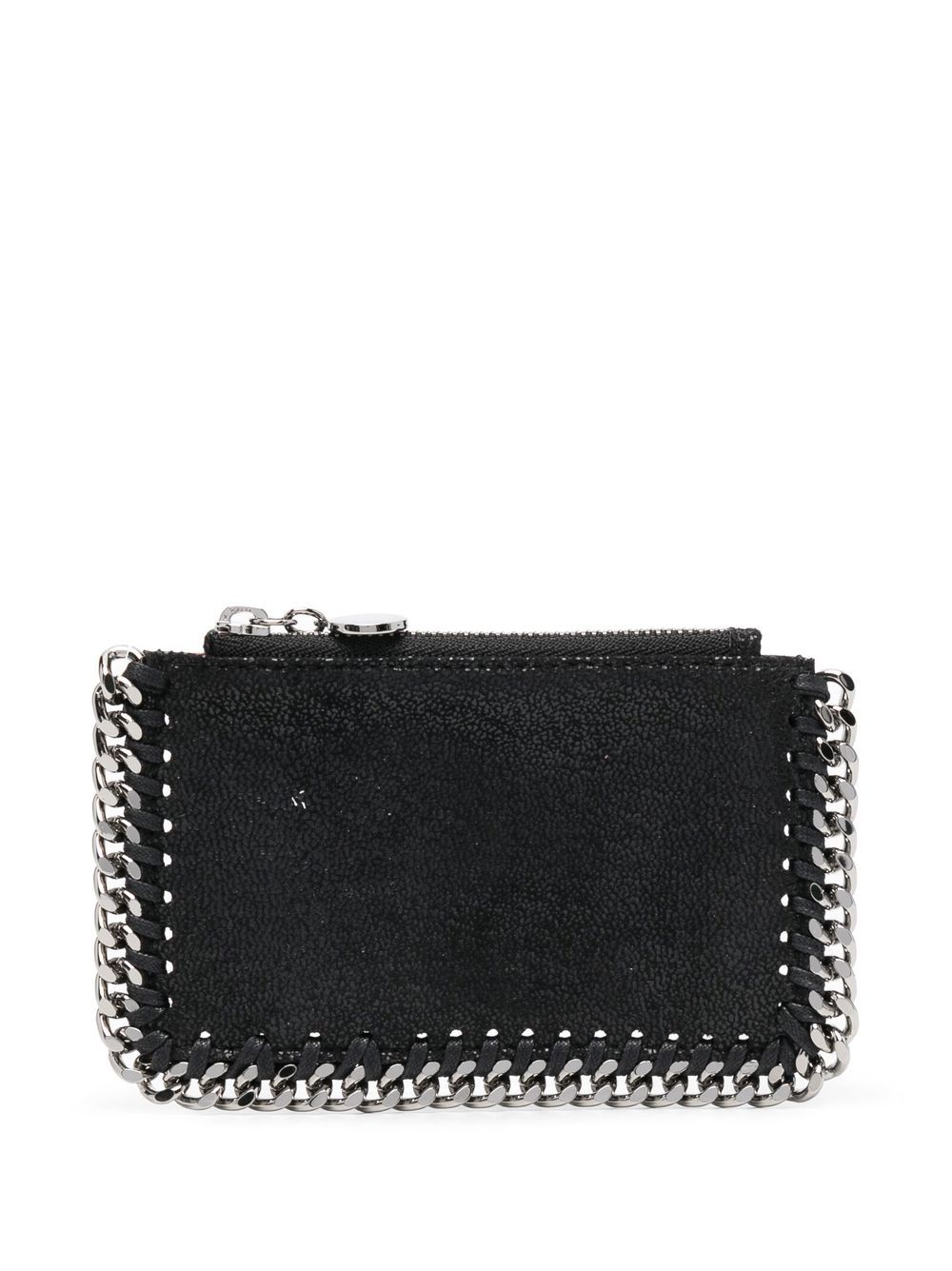 Stella McCartney Falabella zipped cardholder - Black von Stella McCartney