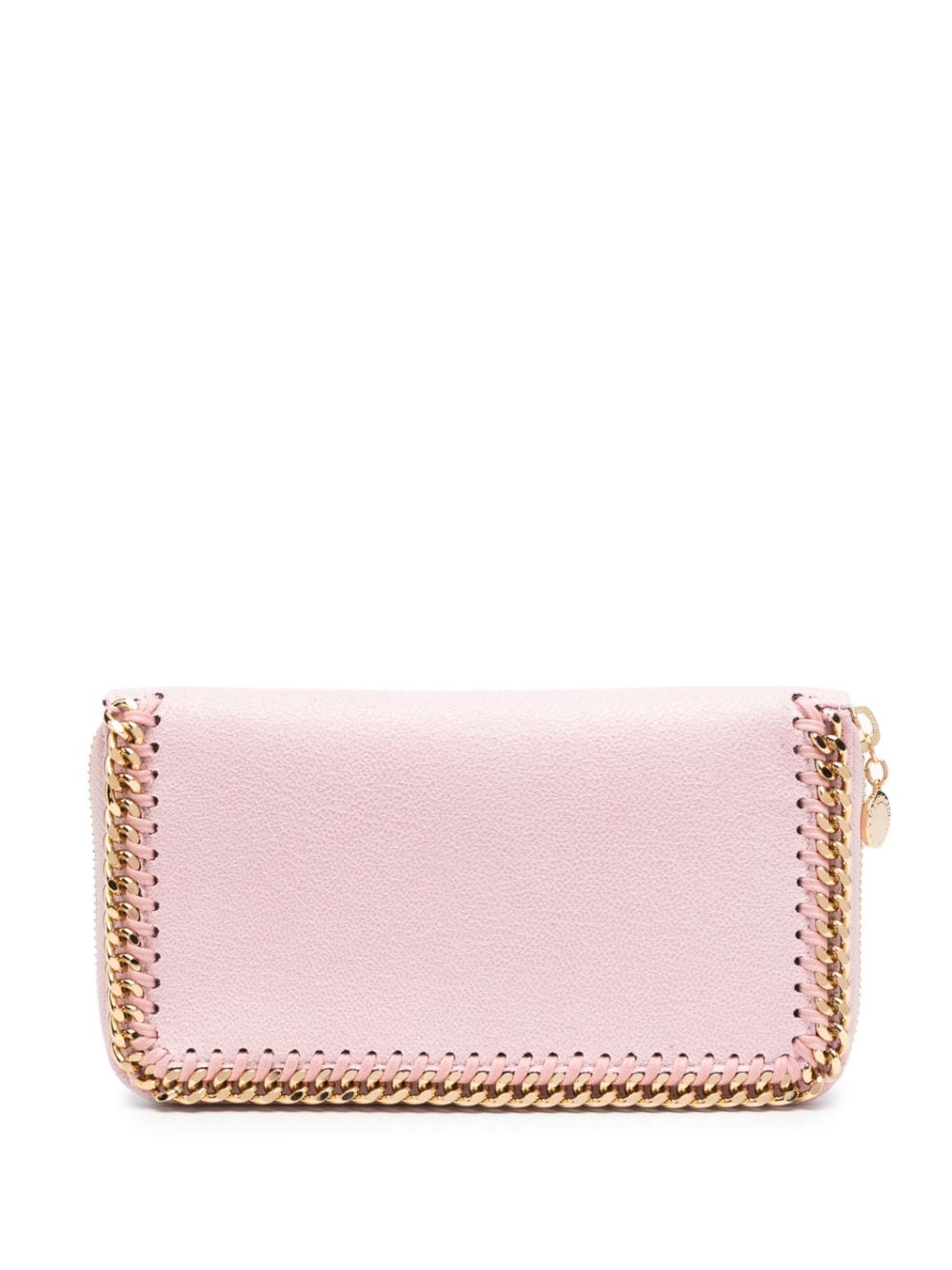 Stella McCartney chain-detailed leather wallet - Pink von Stella McCartney