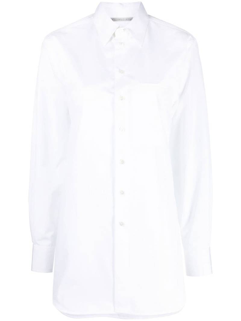 Stella McCartney cotton long-sleeve shirt - White von Stella McCartney