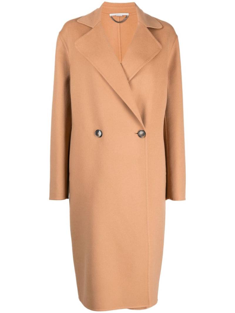 Stella McCartney double-breast wool coat - Brown von Stella McCartney