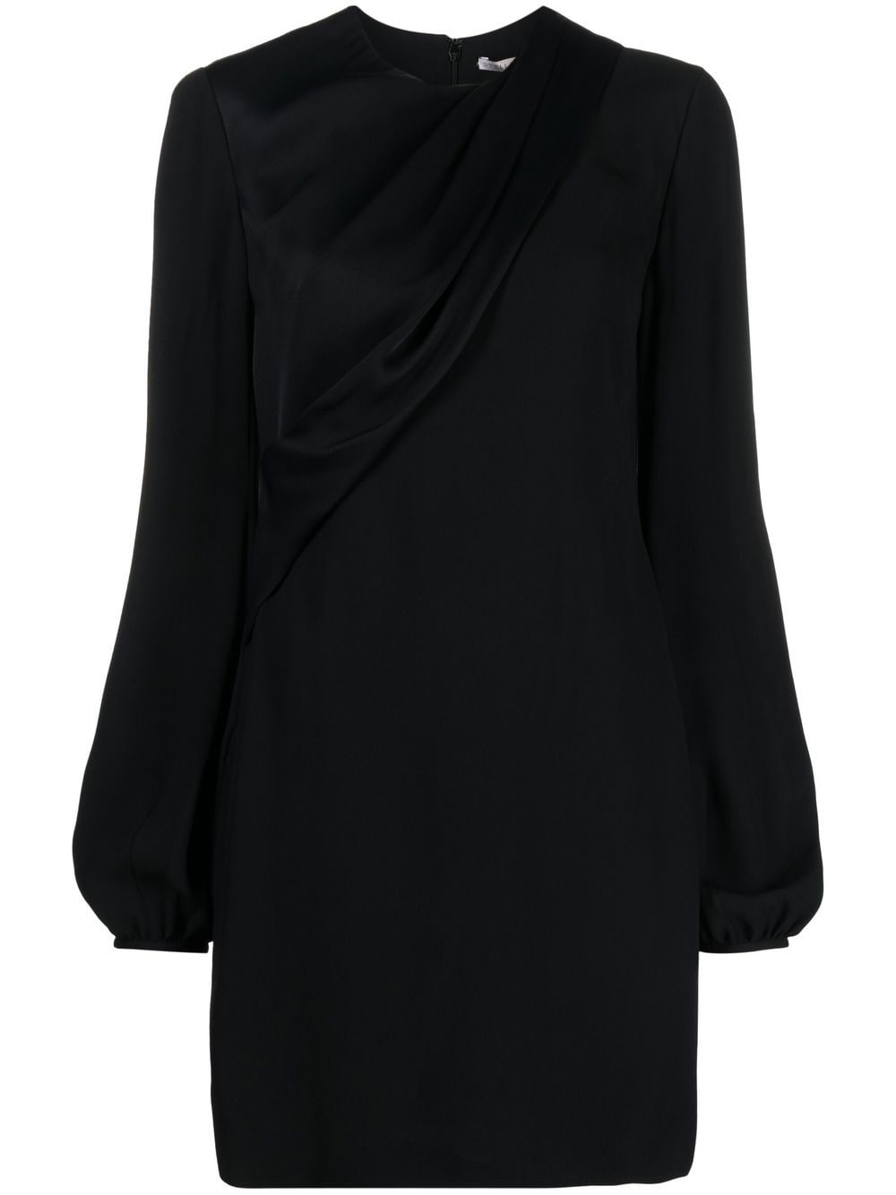 Stella McCartney draped fitted minidress - Black von Stella McCartney