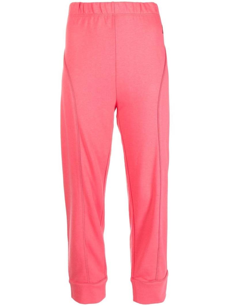 Stella McCartney elasticated-waist zip-up track pants - Pink von Stella McCartney