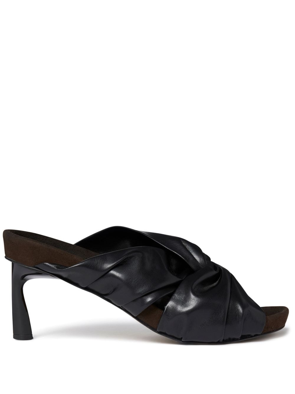 Stella McCartney faux-leather mules - Black von Stella McCartney