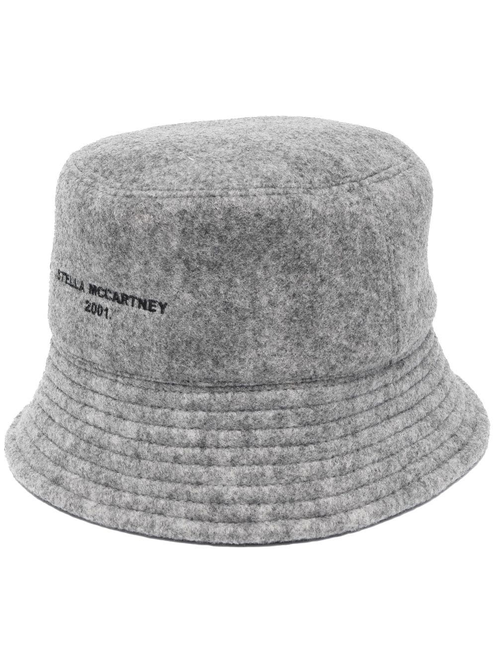 Stella McCartney felted bucket hat - Grey von Stella McCartney