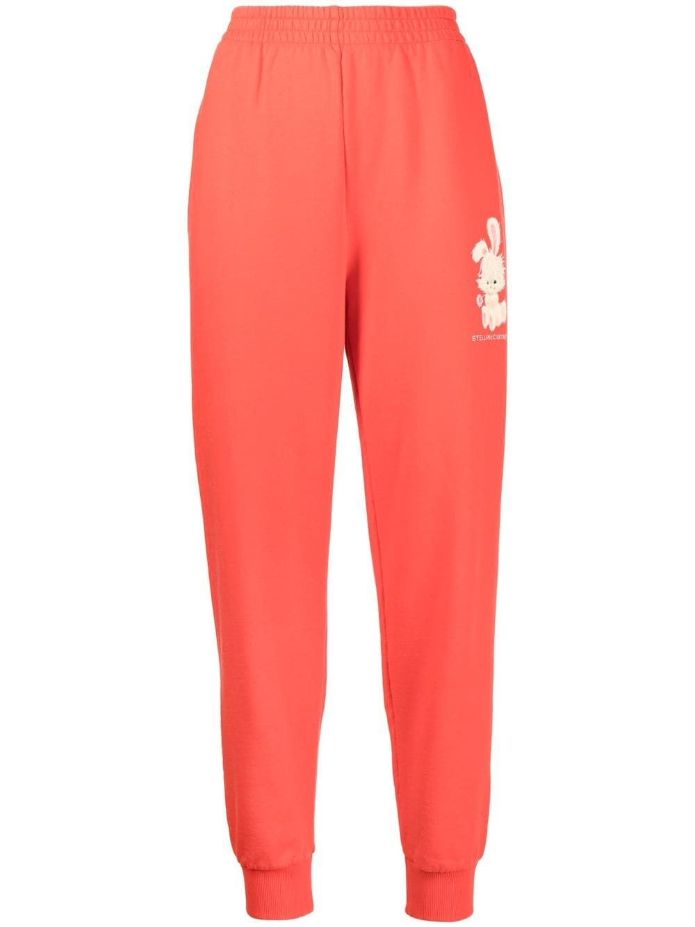 Stella McCartney graphic-print tapered track pants von Stella McCartney