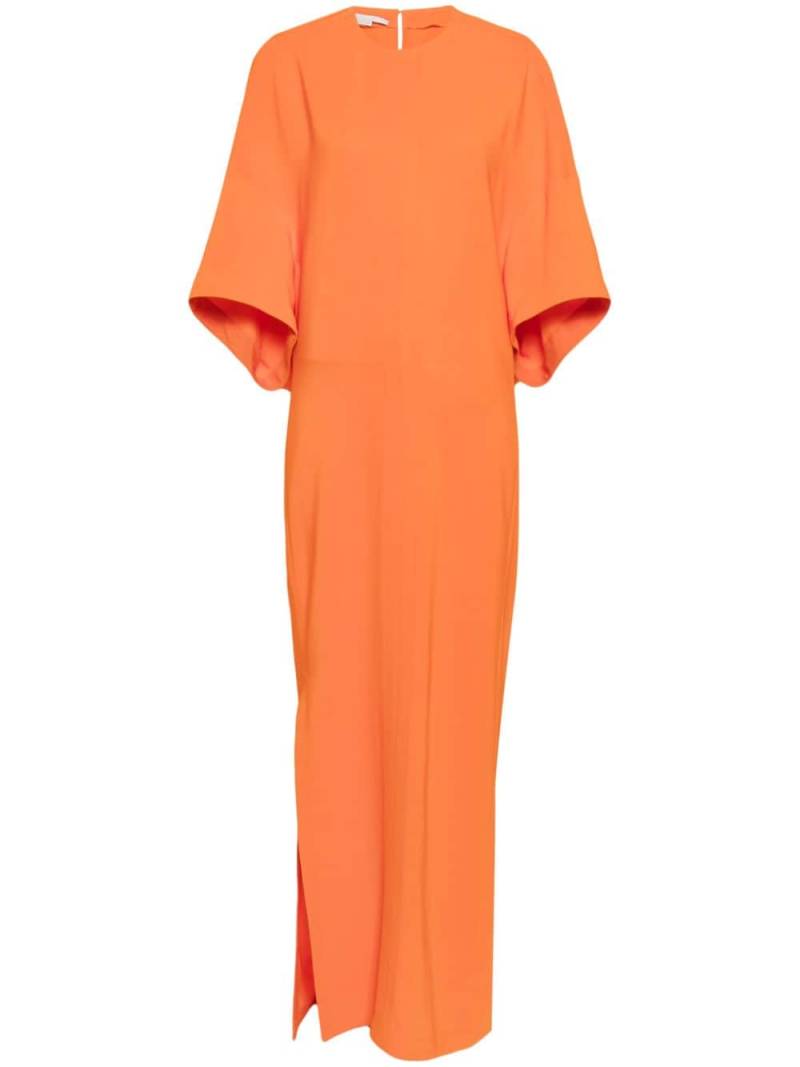 Stella McCartney half-sleeve maxi dress - Orange von Stella McCartney
