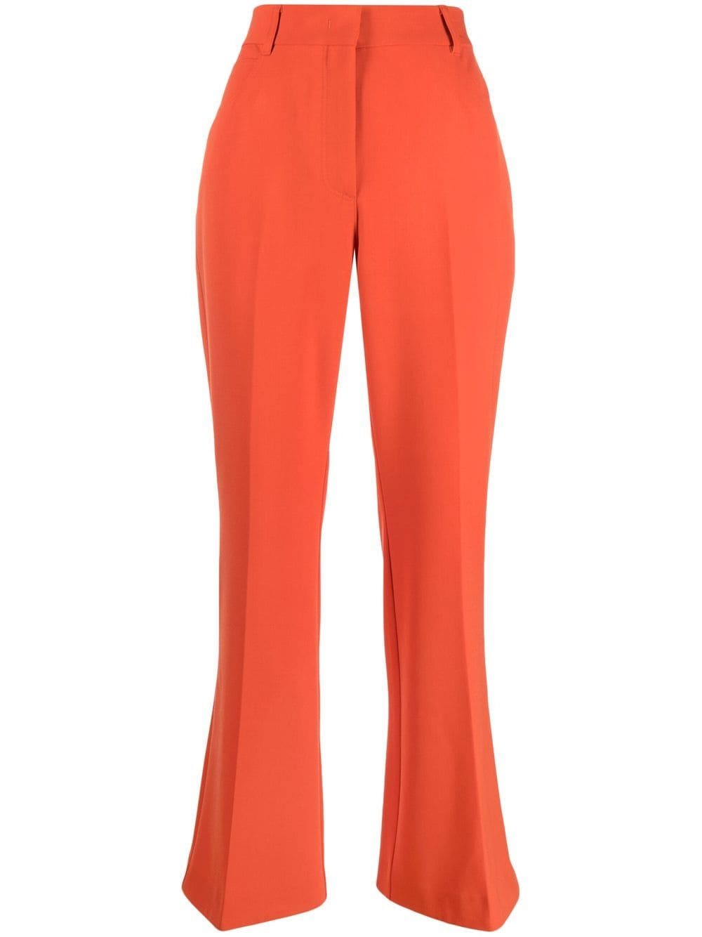 Stella McCartney high-rise flared trousers - Orange von Stella McCartney