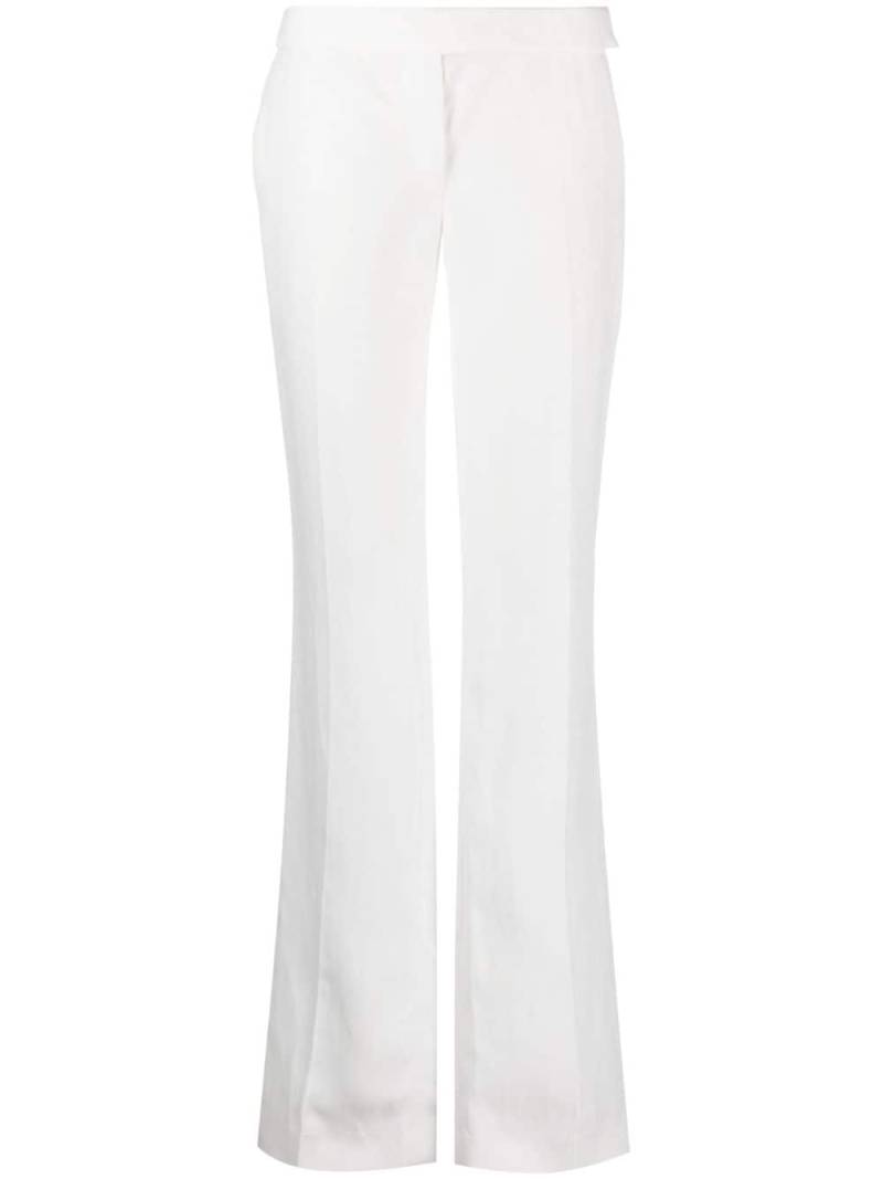 Stella McCartney low-rise tailored trousers - White von Stella McCartney