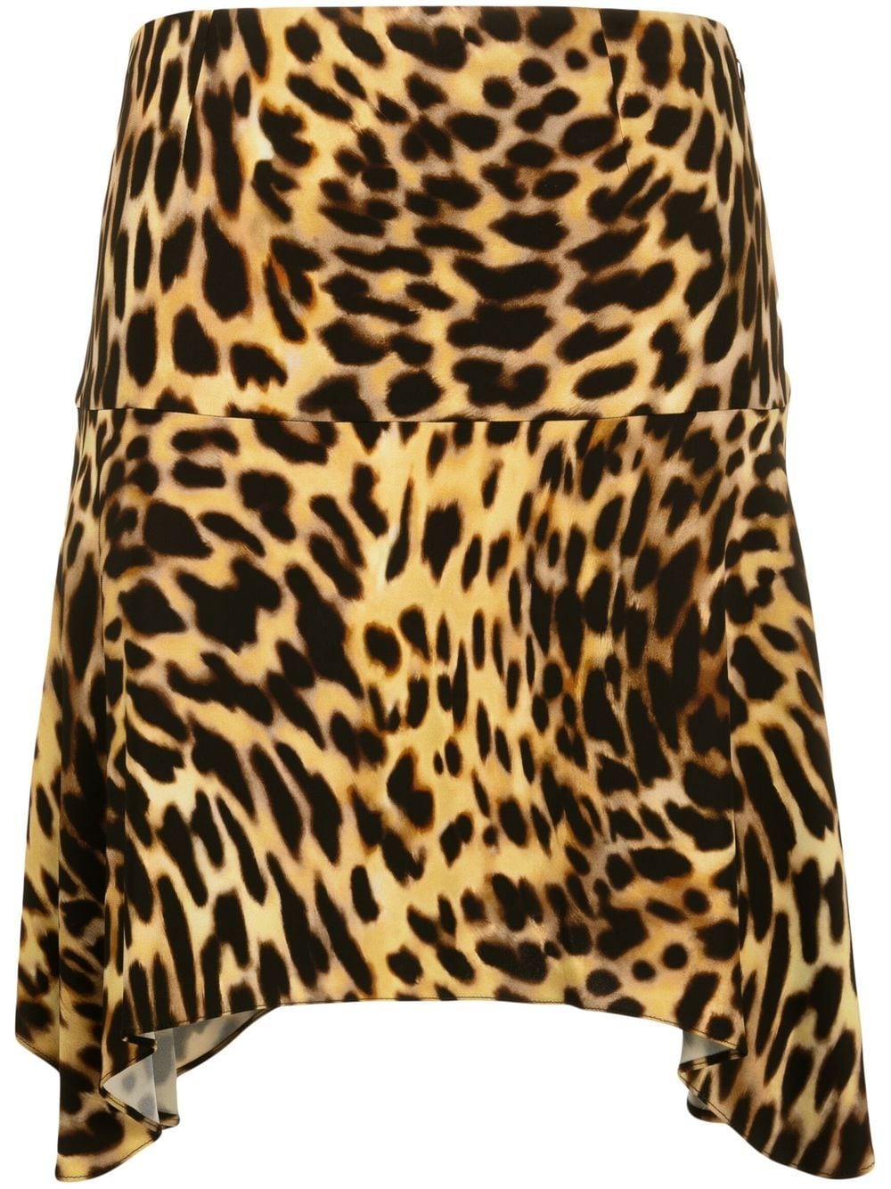 Stella McCartney leopard-print mini skirt - Brown von Stella McCartney