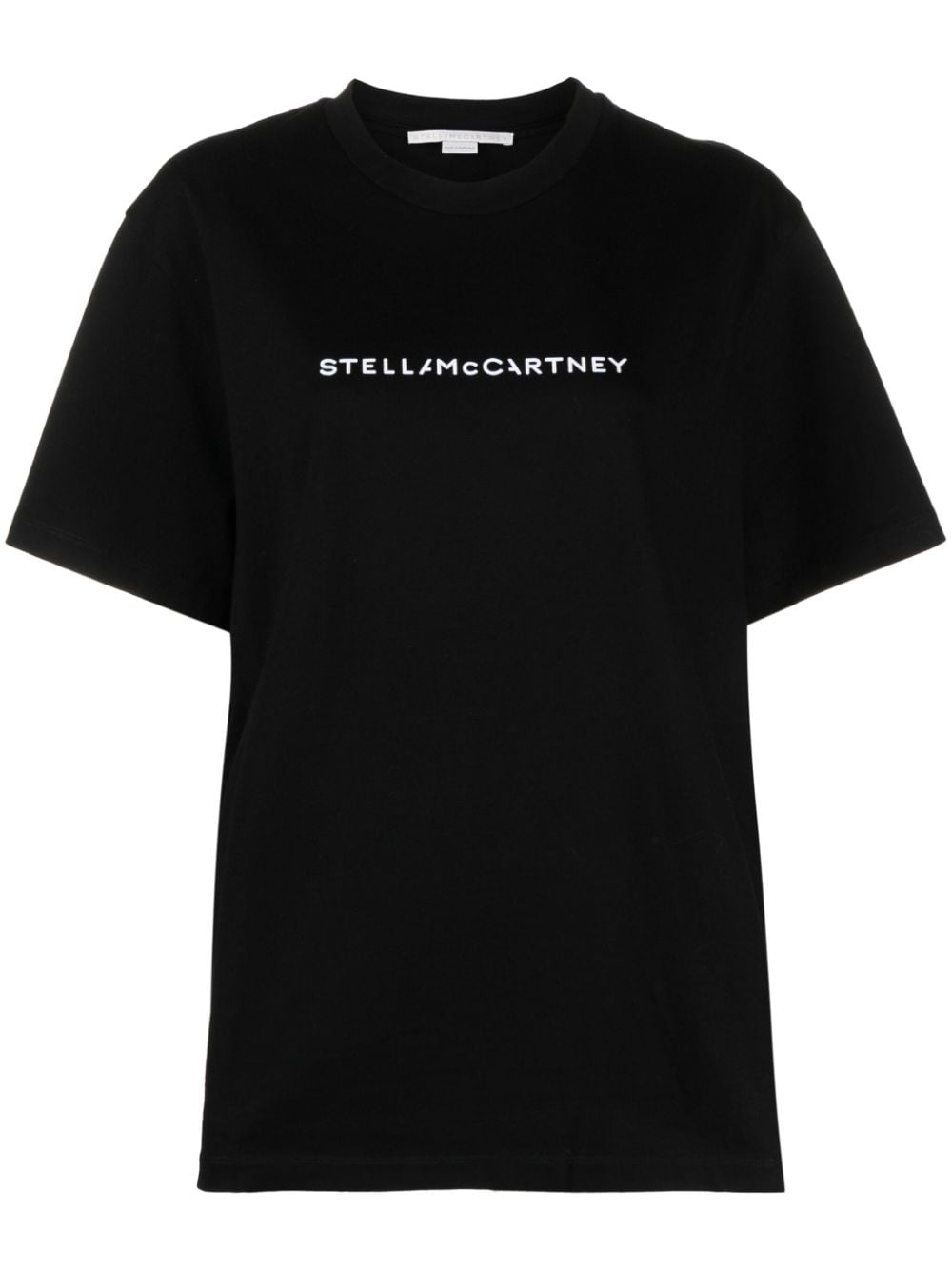 Stella McCartney logo-print cotton T-shirt - Black von Stella McCartney