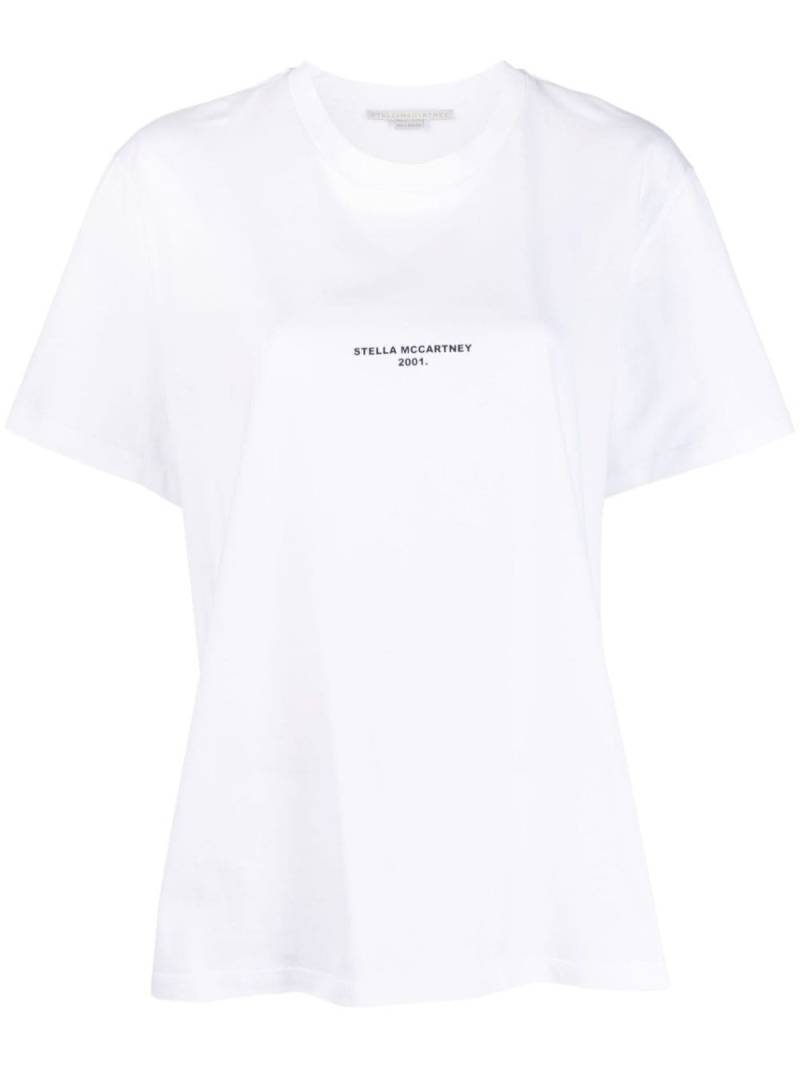 Stella McCartney logo-print cotton T-shirt - White von Stella McCartney