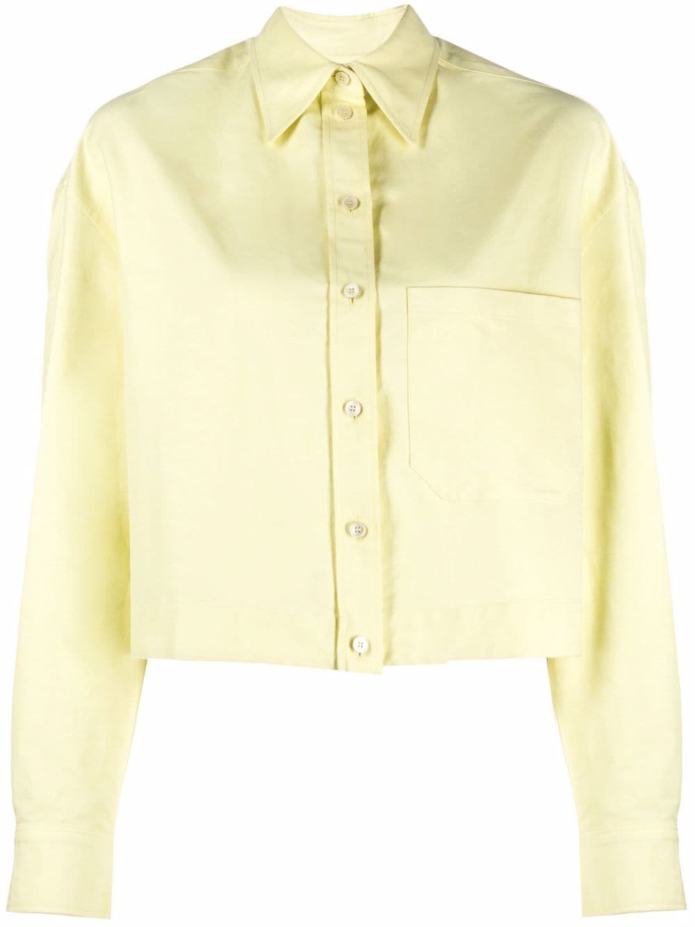 Stella McCartney long-sleeve shirt - Yellow von Stella McCartney