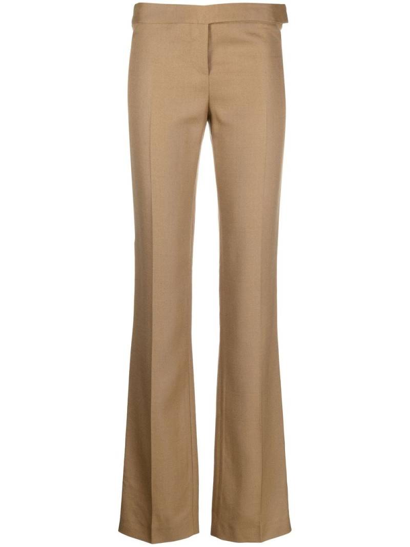 Stella McCartney low-rise slim trousers - Brown von Stella McCartney