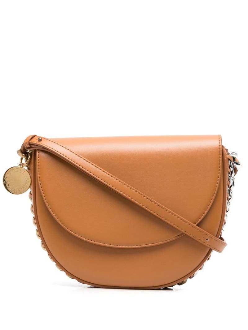 Stella McCartney medium Frayme flap shoulder bag - Brown von Stella McCartney