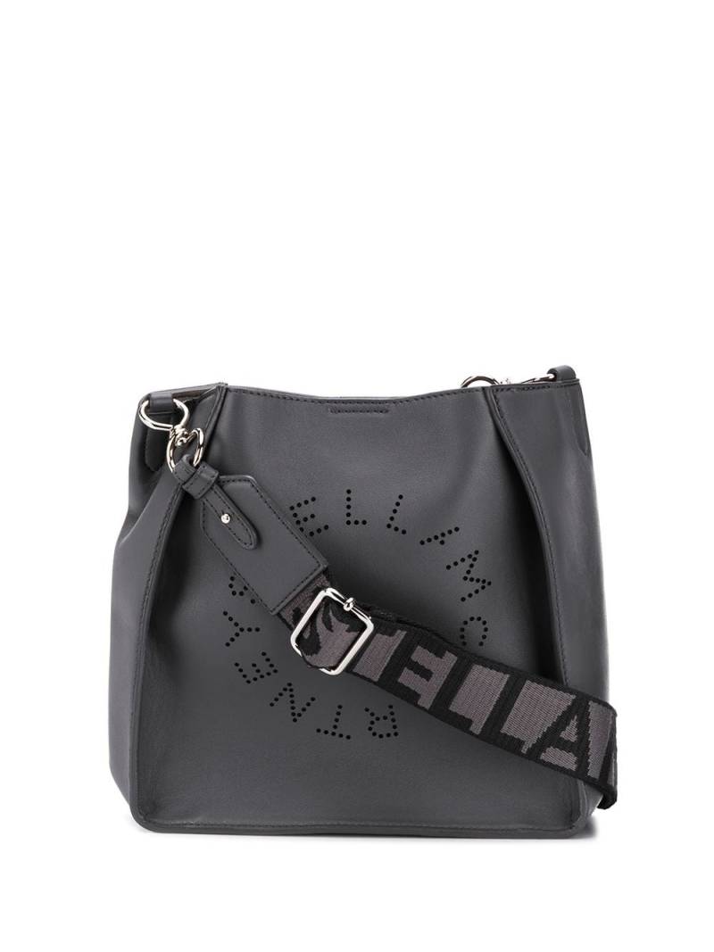 Stella McCartney mini Stella Logo crossbody bag - Grey von Stella McCartney