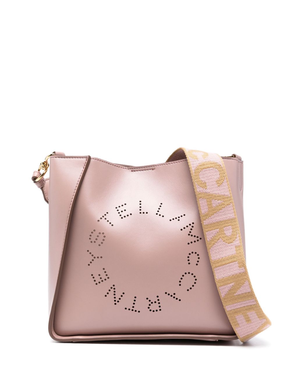 Stella McCartney perforated-logo shoulder bag - Pink von Stella McCartney