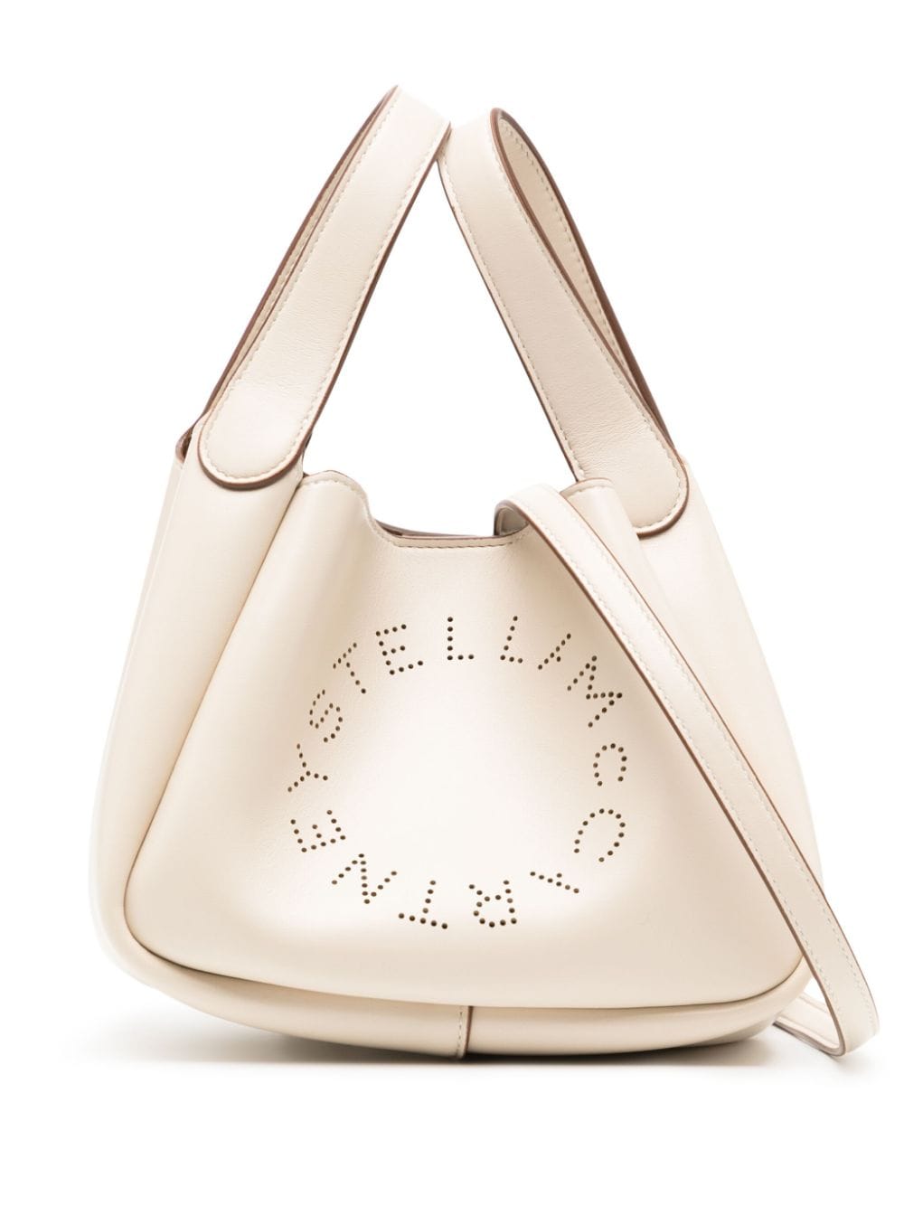 Stella McCartney perforated-logo tote bag - Neutrals von Stella McCartney