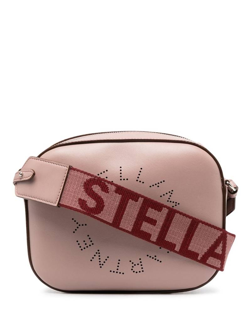 Stella McCartney punch-hole logo shoulder bag - Pink von Stella McCartney