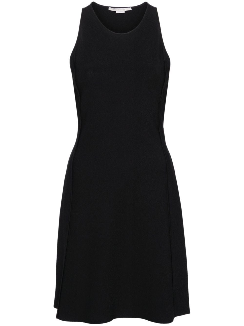 Stella McCartney round-neck shift dress - Black von Stella McCartney