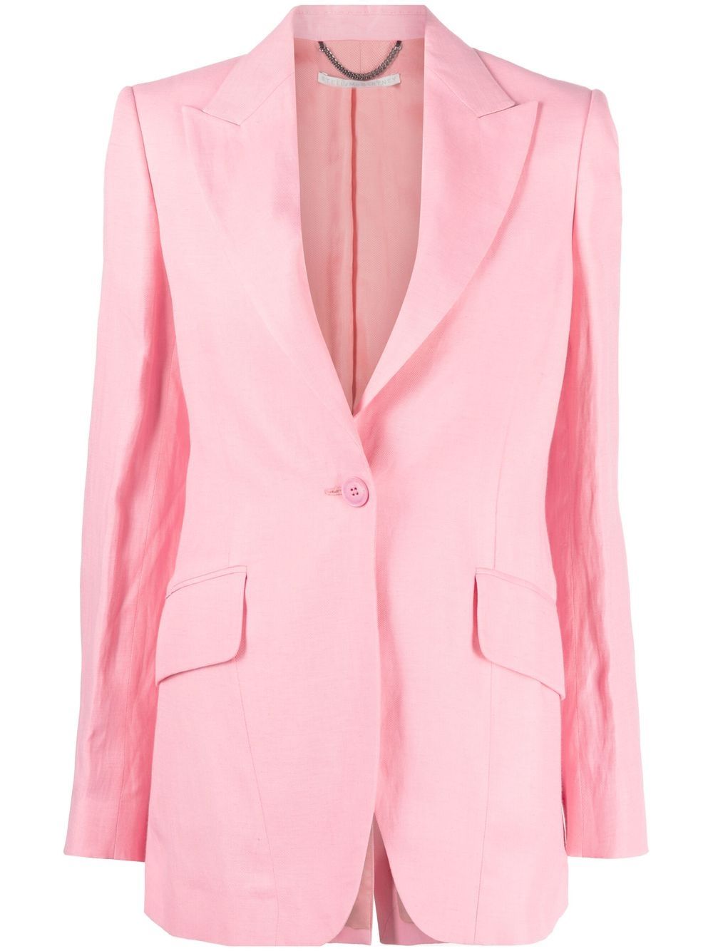 Stella McCartney single-breasted blazer - Pink von Stella McCartney