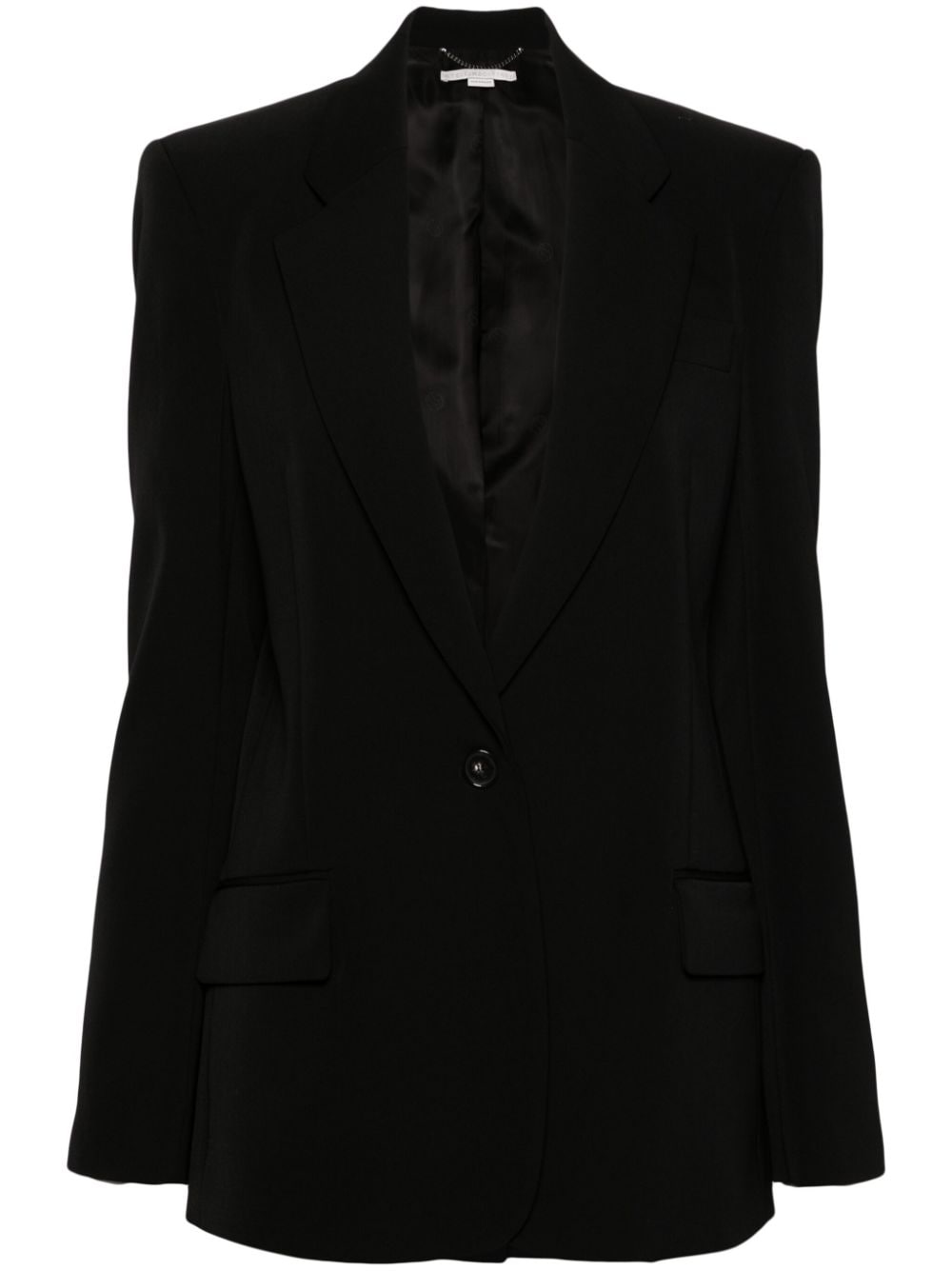 Stella McCartney single-breasted wool blazer - Black von Stella McCartney