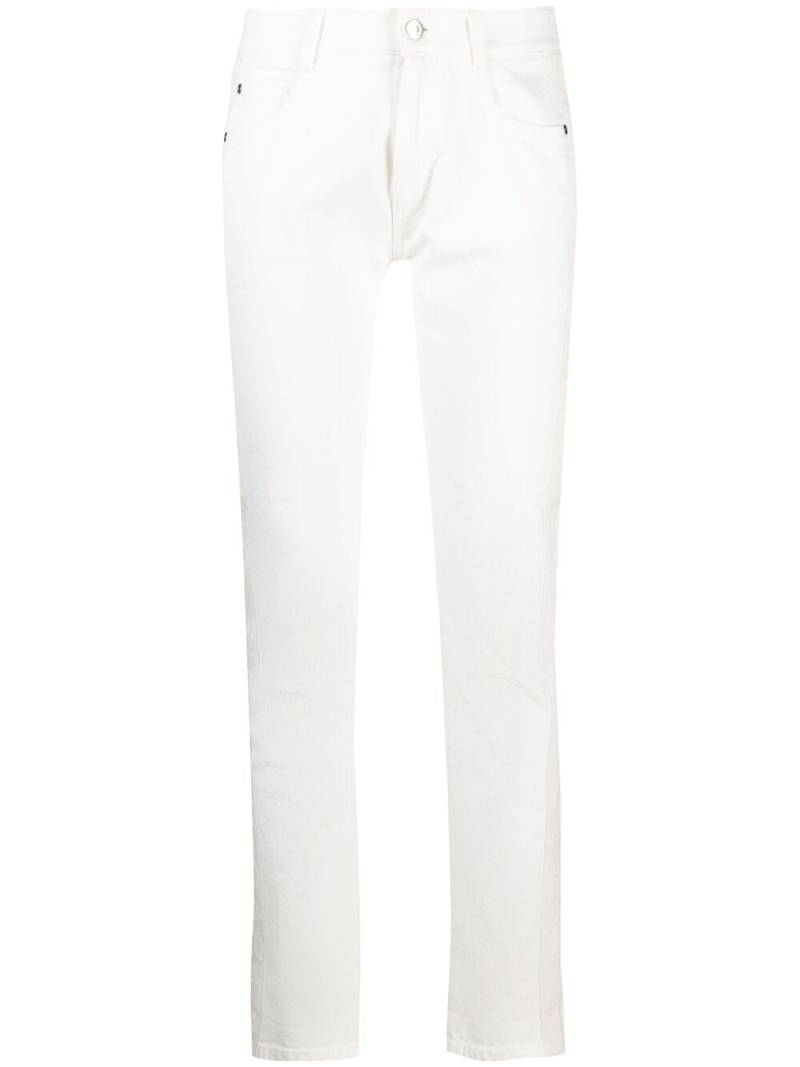 Stella McCartney slim-cut jeans - White von Stella McCartney