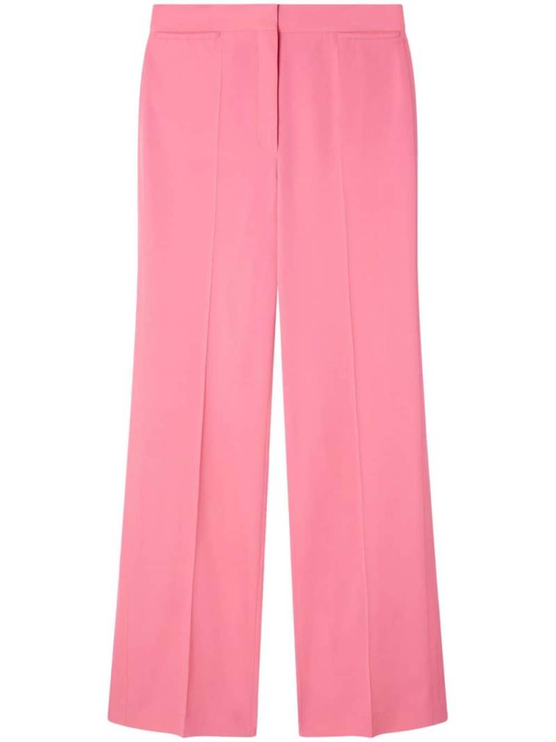 Stella McCartney straight-leg tailored wool trousers - Pink von Stella McCartney