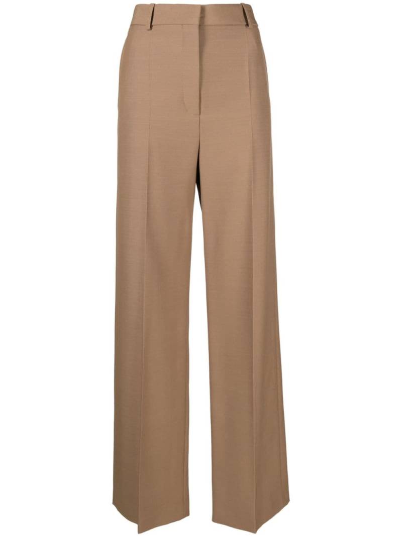 Stella McCartney straight-leg wool trousers - Brown von Stella McCartney