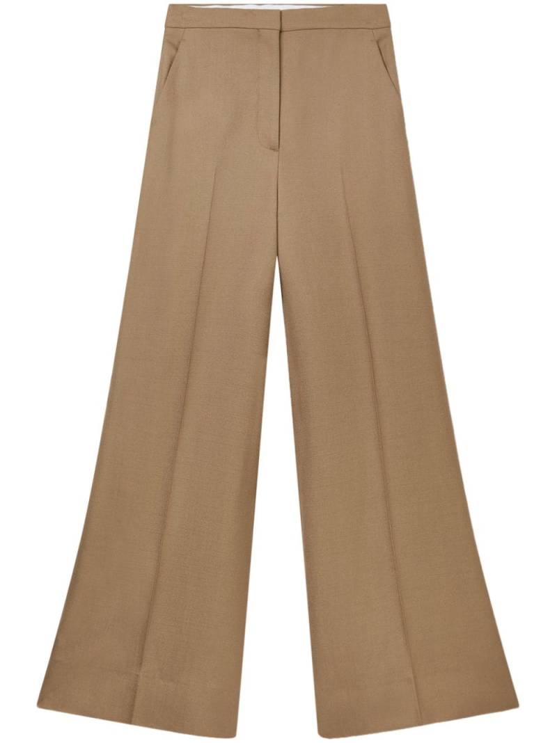 Stella McCartney wide-leg tailored trousers - Brown von Stella McCartney