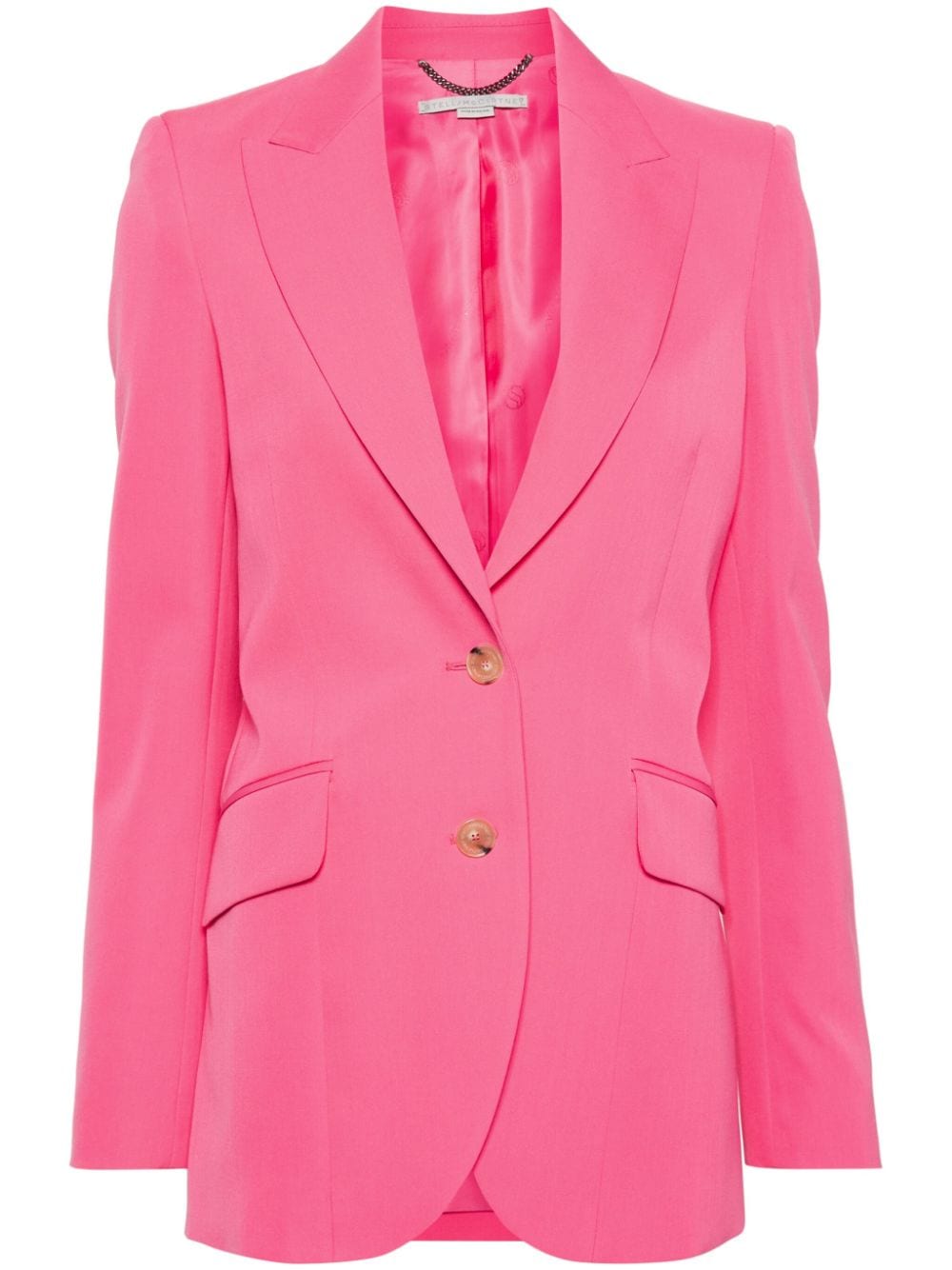 Stella McCartney wool single-breasted blazer - Pink von Stella McCartney